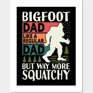 Bigfoot Father's Day Posters and Art